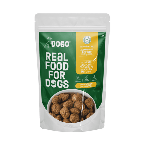 Comida Para Perro Dogo De Albondigas Sabor Pollo